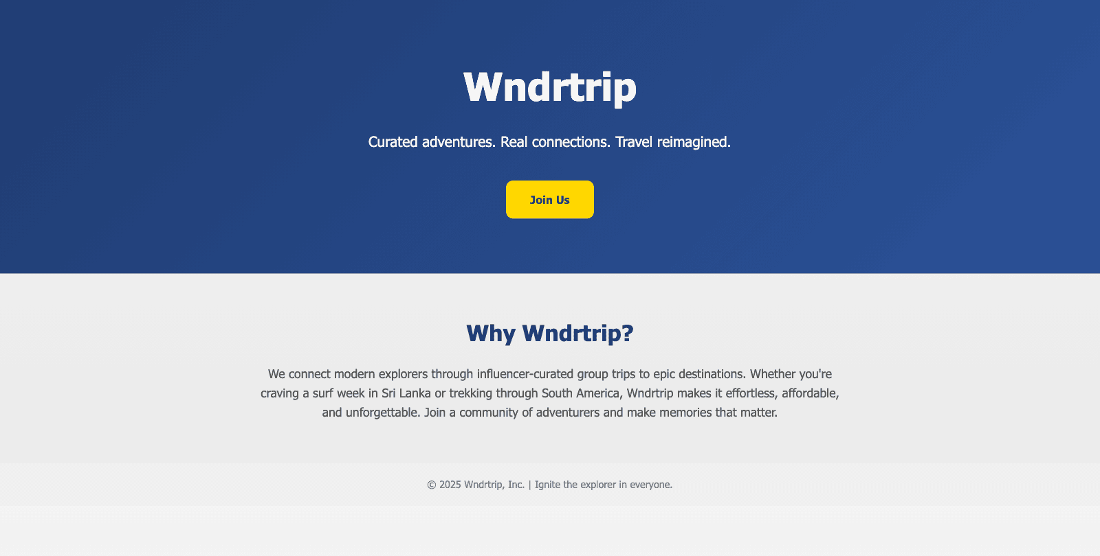 Andrea Conti ChatGPT landing page