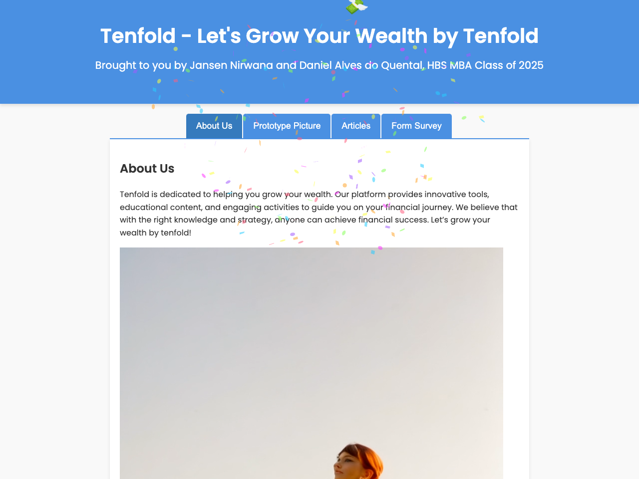 Tenfold: Grow Your Wealth by Tenfold with Jansen & Daniel webpage by Daniel Alves do Quental